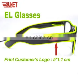 Halloween Christmas Party Decoration Sound Activated Led Glasses thumbnail-5