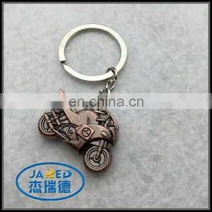 Motor Car Shape Metal Keychain Cycle Model Keyring for Promotion thumbnail-1