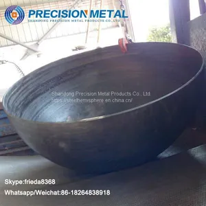 Hot Forging Steel Hemisphere Hemispherical Head for Hydrogenation Reactor thumbnail-4