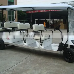 Green 8 Seater Electric Utility Vehicle for Sightseeing and Recreation thumbnail-2