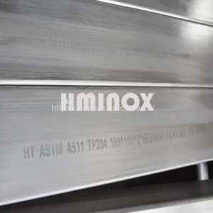 Hairline Square Stainless Steel Seamless Pipe thumbnail-1