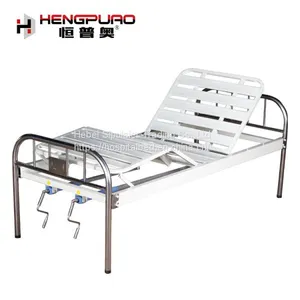 Hospital Furniture Metal 2 Cranks Medical Bed for Bedridden Patients thumbnail-1
