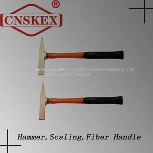 Non Sparking Tools Hammer Scaling Fiber Handle thumbnail-3