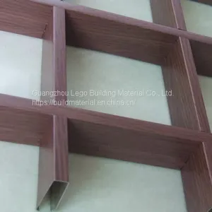 Open Cell Grid Decorative Aluminium Egg Crate Grille thumbnail-3