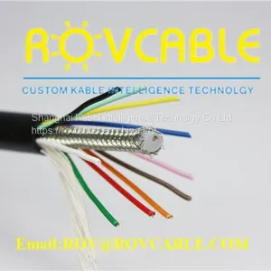 Shielded 6 Core 18 Awg Cable 2 Pair Twisted Special Robot Cable thumbnail-3