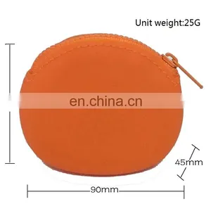 Mini Fish Coin Purse Custom Design Zipper Lock Silicone Bag Promotional Ladies Wallet thumbnail-6