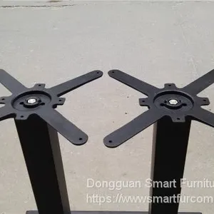 2020 New Model Industrial Furniture Double Column Powder Coating Casting Iron Table Bases thumbnail-3