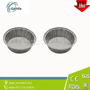One-time Egg Tart Food Grade Aluminium Container thumbnail-4