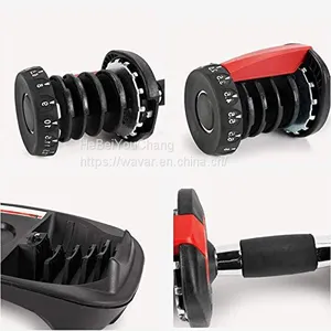 Wholesale Gorilla Gadgets Adjustable Dumbbell 2.5-52.5 Lb, Compact Gym Weight, 15 Weight Sets thumbnail-3