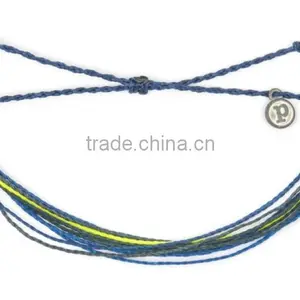 Hot Sale Chinese Good Luck Bracelet Wax Cord Woven Bracelet for Girl thumbnail-2