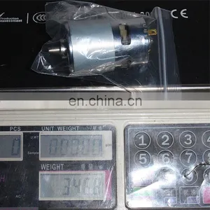 Chihai CHR-S775 DC24V 8300RPM Permanent Magnet Large Torque dc Carbon Brush Motor thumbnail-6