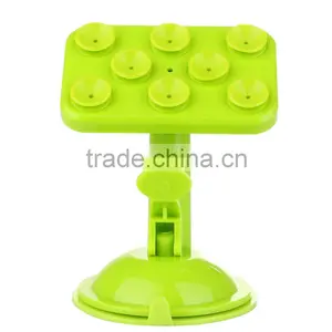360 Rotation Universal 8 Colored Sucker Cup Windshield Suction Mount In-car Cell Phone Holder thumbnail-1