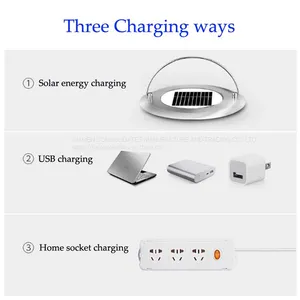 Outdoor Smart Solar Powered UV Light Electric Insects Mosquito Killer Lamp for Home Garden thumbnail-3