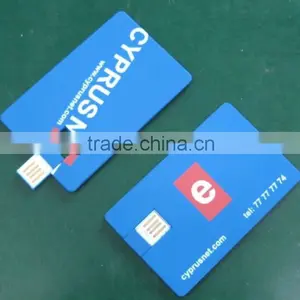 Logo Printing, Business Gift,credit Card Usb Flash Drive 1g/2g/4g/8g/16g thumbnail-1