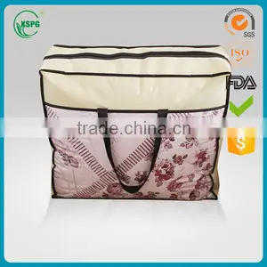 Custom High Quality Recyled Plastic Pvc Bedding Packaging Quilted Bags/Bag With Zipper thumbnail-2