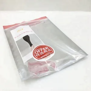 Manufacturer Apparel Garment Packaging Resealable Plastic Kids Clothing Packaging Bag thumbnail-1