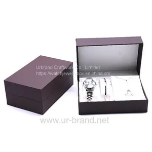 Hot Sale Custom Watch Storage Case Luxury Paper Mens Watch Box For Single Watch thumbnail-1