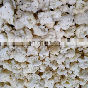 Sinocharm BRC-A Approved 3-5cm IQF Cauliflower Floret Natural White Crispy Frozen Cauliflower thumbnail-3