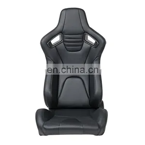 USA Warehouse Adjustable Black Universal Racing Seats Car Seat thumbnail-1