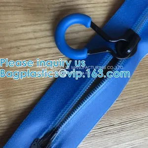 Water RppPE Press-Lok Zipper For Zipper Pouch Bag, Sliders Sliders for Bags pe Zipper Slider Head, PE Hermetic Seal Zipper thumbnail-5