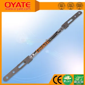 600mm 1200w Carbon Fiber Infrared Heat Lamp for Industrial Heating Clear Infrared Single Tube Lamps thumbnail-3