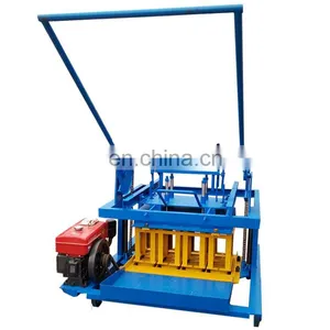 Diesel Engine Compressed Earth Dirt Block Machine for Sale thumbnail-2