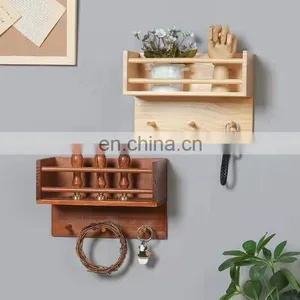 Kitchen Hanging Shelf for the Shower Bathroom Set of 2 Wall Mounted Organizer Storage Containers Shelves Floating thumbnail-3