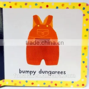 FDT Customized Creative Baby Cloth Touch and Feel Board Book Printing thumbnail-2