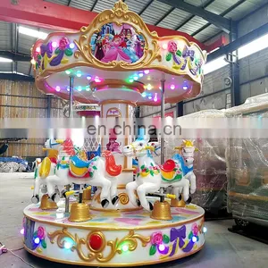 Cheap Carnival Game Kids Small Children Park Merry go Round for Sale thumbnail-5