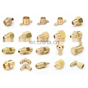Adaptador de mini split de refrigerante de cobre para HVAC de 1/4