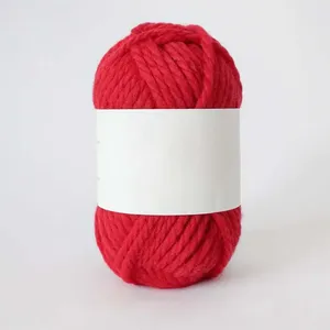 Thick Wool Yarn Suitable for Handmade Scarves Sweaters Hats Wool Knitting Crochet thumbnail-5