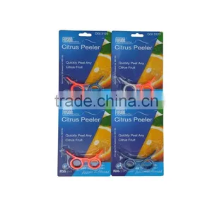 Factory Directly Plastic Citrus Peeler/snail Shape Orange Citrus Fruit Peeler thumbnail-1