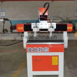 2015 New Design Excellent Quality Two Heads Cnc Router 6090 thumbnail-1