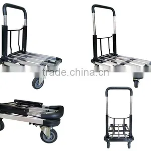 New Design Aluminium Foldable Hand Trolley Truck Platform 150kgs Capacity thumbnail-2