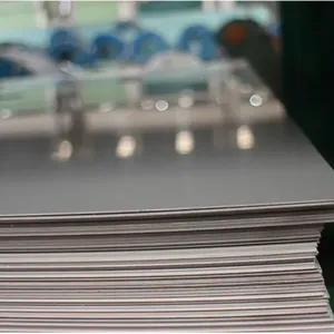 High Quality Glossy Mirror Thick SA-240 Stainless Steel Sheets Plates for PVC Card Press Laminating thumbnail-5