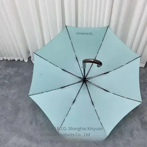 Customized Golf Business Gift Umbrellas for Corporate Promotion, Luxury Gift Box Packaging, Straight-shank Umbrellas thumbnail-3