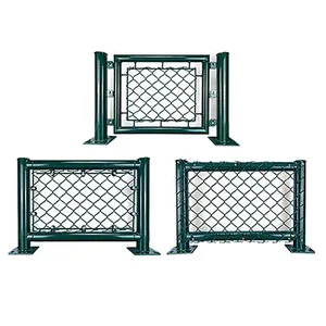 Galvanized Chain Link Fence With 2.5mm Wire Diameter for Industrial Security thumbnail-1