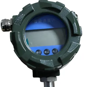 Kyue KTF200Turbine Flowmeter 4-20mA Pulse RS485 Diesel Fuel Hot Water Flow Meter Flow Sensor DN15 Industrial Automation thumbnail-1