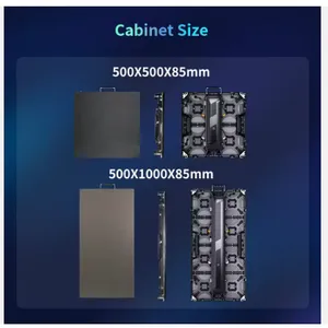 500x500mm P3.91 Seamless Splicing LED Display Screen thumbnail-1