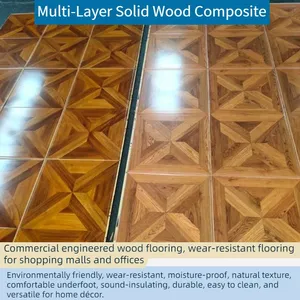 High Wear-resistant Click-lock Flooring, Special Wood Flooring for Hotel and Apartment Projects thumbnail-4