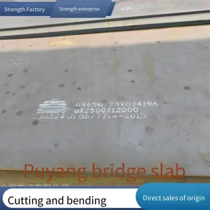 Customizable and Processable Q345qc Steel Plates for Bridges, Ships, and Vehicles, Used for Steel Structures thumbnail-3