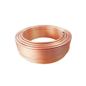 Copper Tubes ASTM B280 Straight Copper Brass Pipes thumbnail-1
