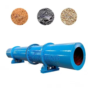 Industrial Fertilizer Granules Coconut Coir Kaolin Drum Drying Machine EPC thumbnail-1