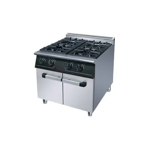 JUSTA SPTT26-V9-RA-4/SPTY20-V9-RA-4 Четырехгоночный газовый керамический горшковый плит с шкафом-основанием thumbnail-1