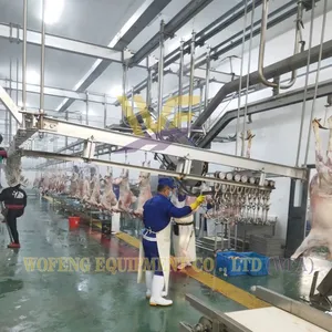 USDA Complete Goat Slaughtering Equipment Lamb Abattoir Line Machinery Sheep Butcher Machine Meat Processing Factory thumbnail-3