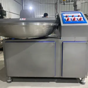 Variable Frequency Bowl Cutter-Multifunctional Meat Emulsifying Bowl Cutter for Food Factory thumbnail-3