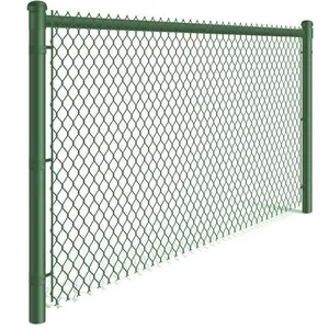 Durable PVC Coated Fencing, Suitable for Protection of Sports Fields Such as Playgrounds, Basketball Courts, Tennis Courts, and Outdoor Soccer Fields. thumbnail-1