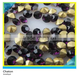 Hotfix Pointback Rhinestone Chrysolite Ss12 24pp 1 Gross 144 Pcs thumbnail-5