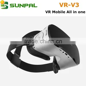 2016 Latest Virtual Reality Headset 3D VR Box/ 3d Video Glasses Player Google Player CX-V3 Supplier's Choice thumbnail-3