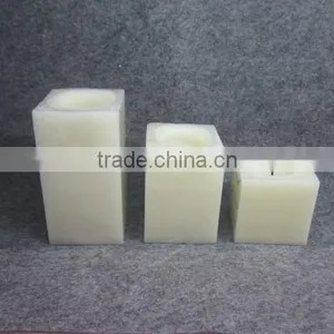 LED Square Real Wax Candle thumbnail-6